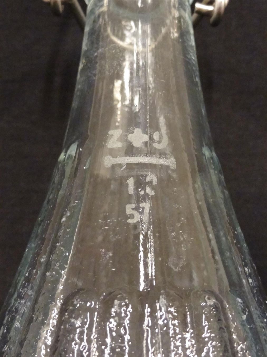 Gläser, Krüge & Flaschen: alte Flasche ELMER CITRON ROYAL 1957 – Gebraucht aus Kerzers von Flaschenposten 4