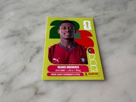 Panini FIFA Fussball WM 2026 Sticker Nuno Mendes POR 7