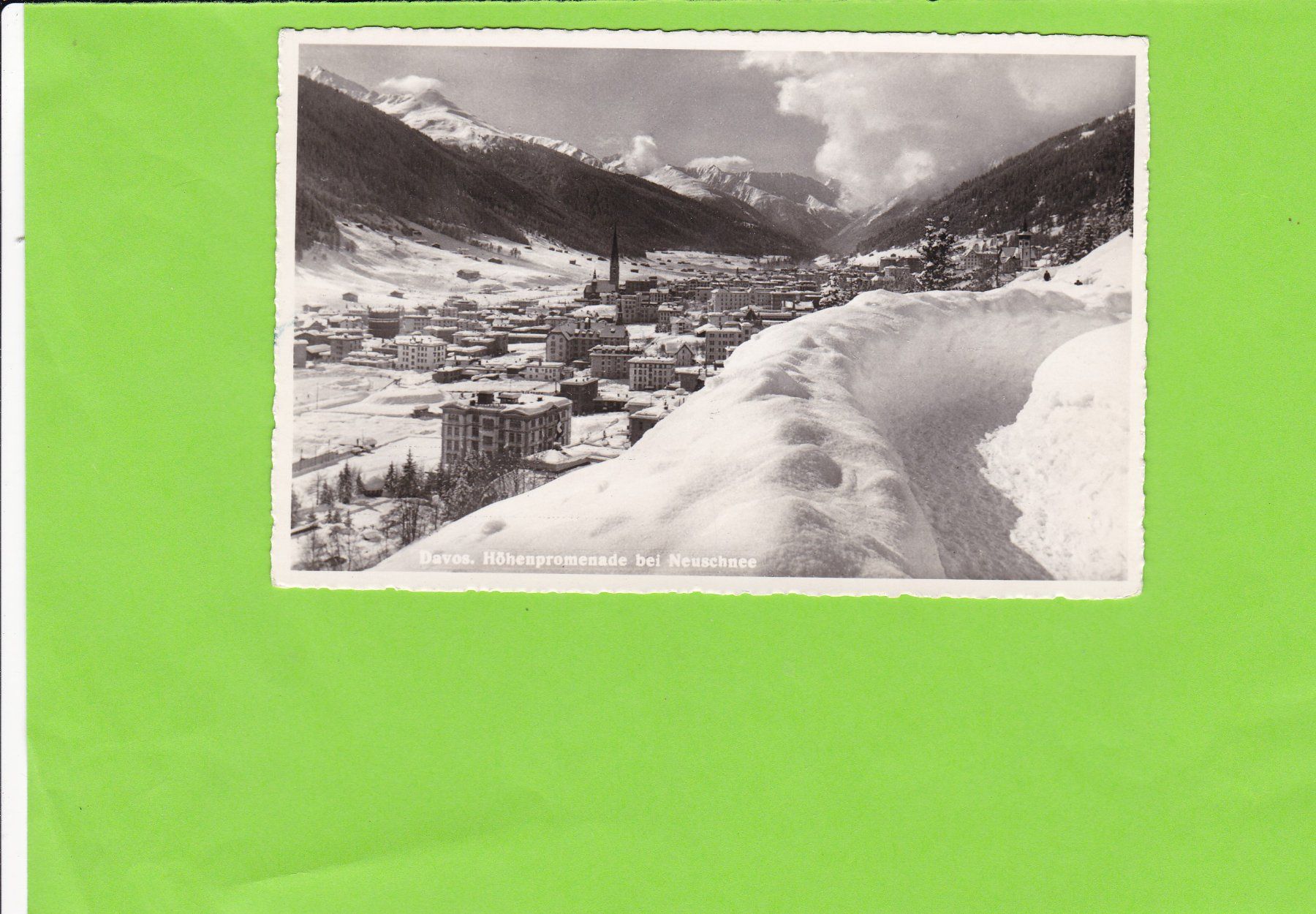 Cartoline postali: Davos – Usato da St. Peterzell venduto da neckertal