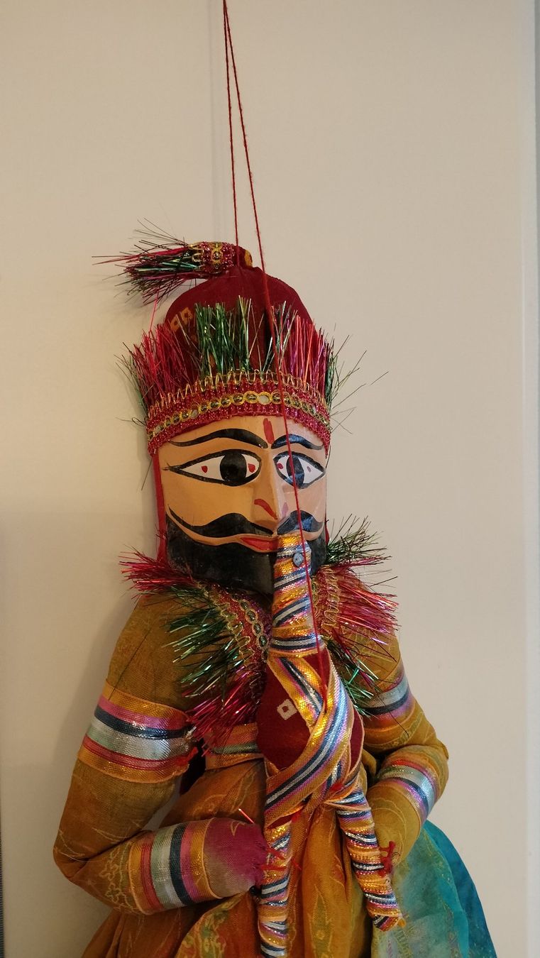 Giocattoli: Marionnettes traditionnelles du Rajasthan – Usato da Fribourg venduto da magomerlino 1