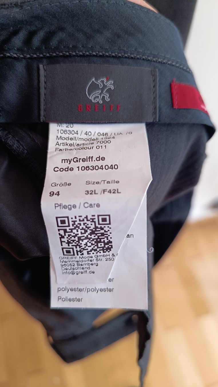 Completi: Greiff Anzug – Usato da Basel venduto da froehlicherVagabund 4