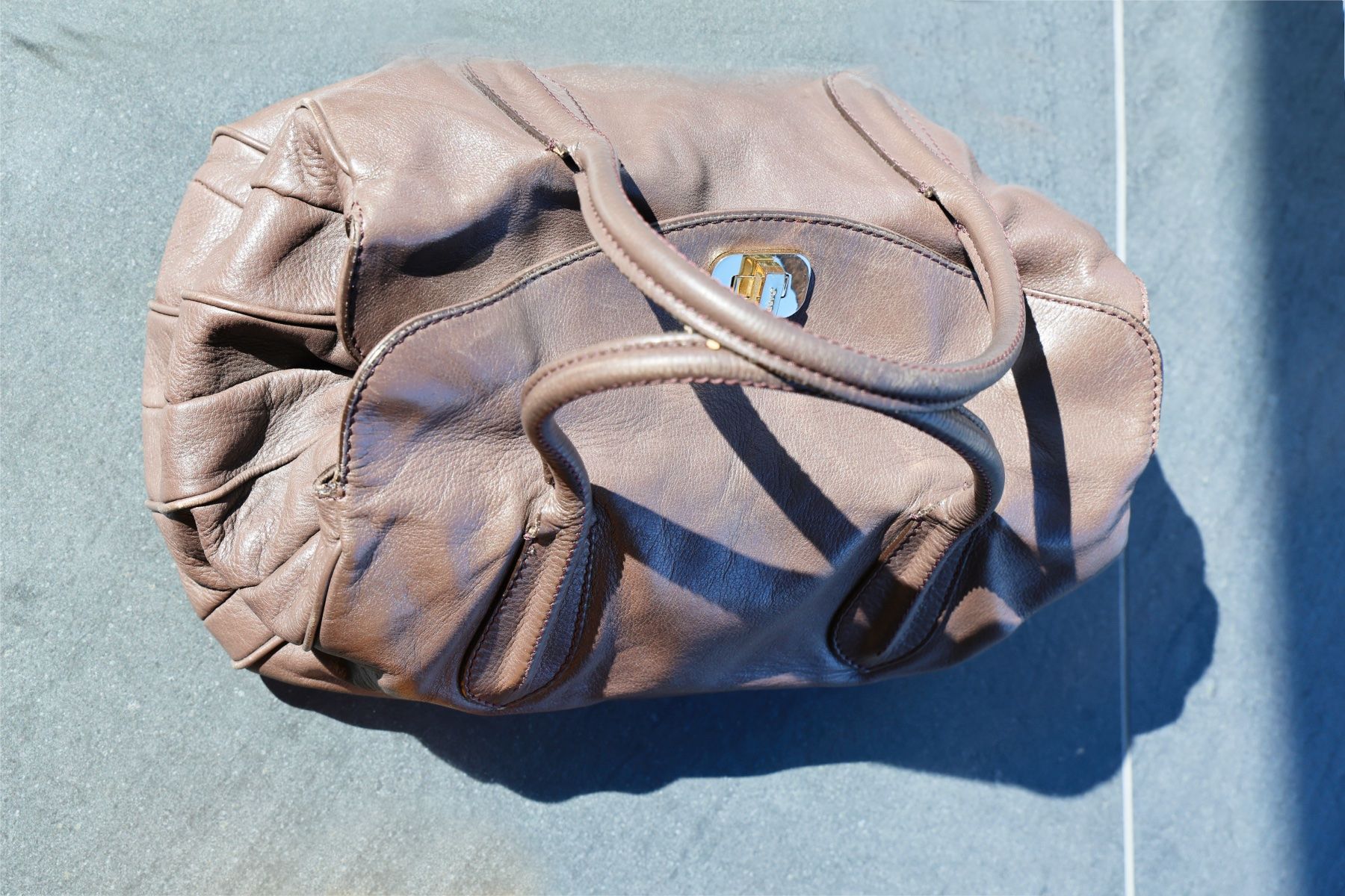 Abro Borse da donna: Abro Damenhandtasche Echtleder braun – Nuovo (secondo la descrizione) da Savognin venduto da Caneos 7