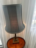 Stehlampe antik Stoff Lampenschirm guter Z...