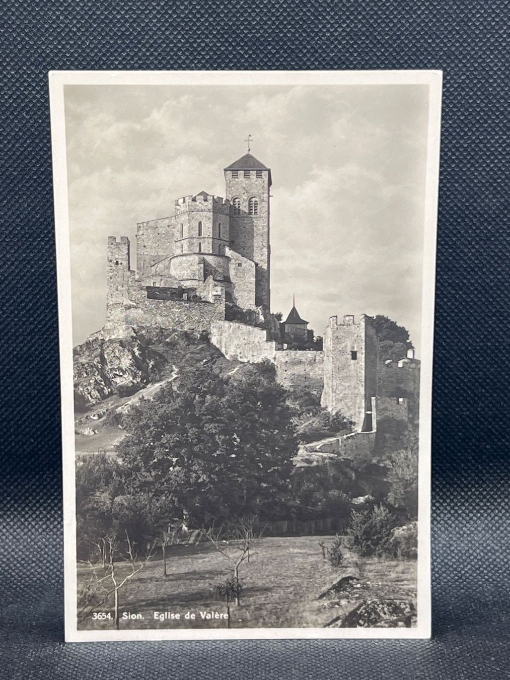 Cartoline postali: Sion. Eglise de Valère – Usato da Widnau venduto da Brusi9