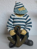 Dekofigur Seemann mit Anker, maritim, ca. 25cm hoch