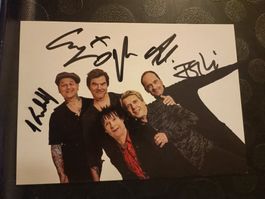 Die Toten Hosen - signierte Autogrammkarte