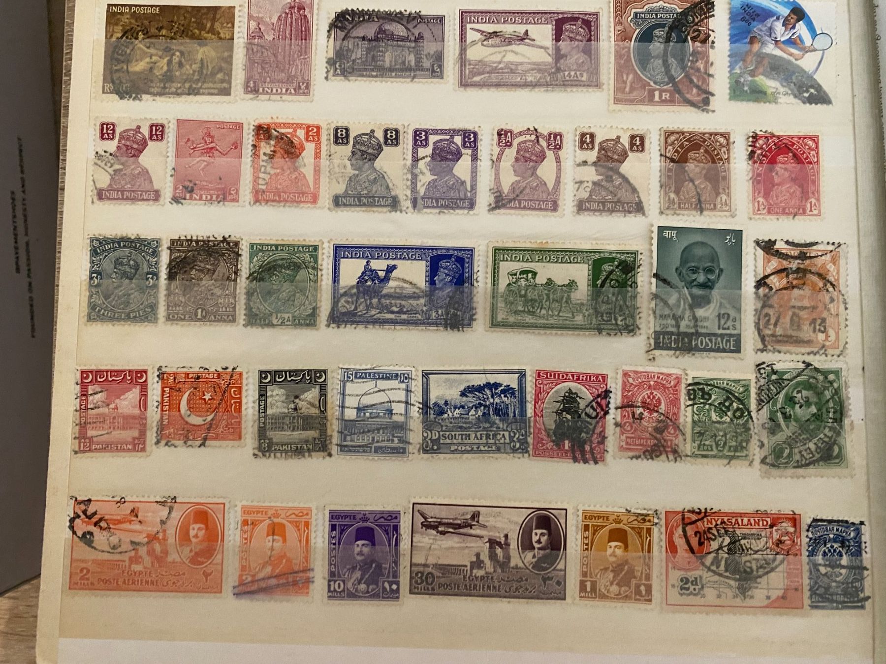 Tutti i francobolli: Briefmarken Indien und diversen land – Usato da matten b. interlaken venduto da jfran17 3