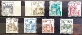 1977 / BRD Burgen und Schlösser I Serie** Mi- 913-920