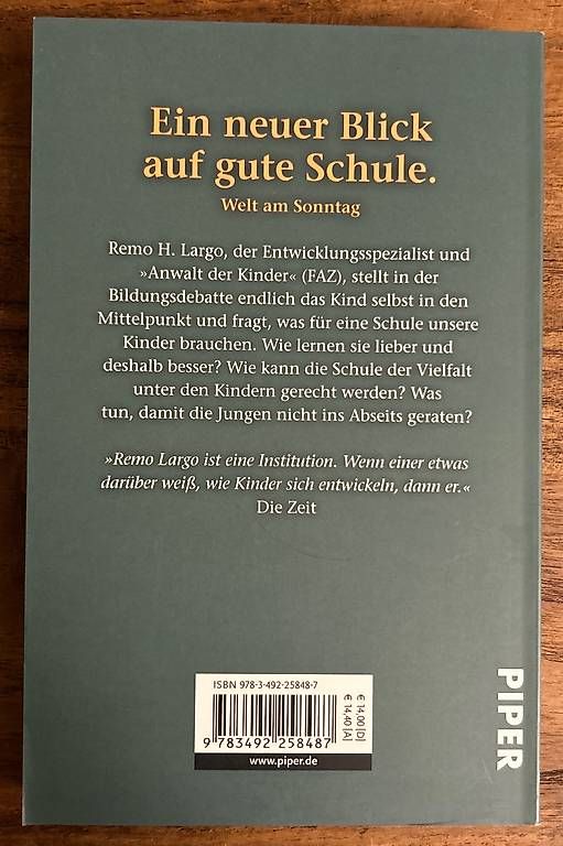 Libri: Schülerjahre - Remo Largo – Usato da Zürich venduto da Jeannine81 1