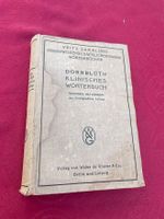 Dornblüth klinisches Wörterbuch Veit's Sammlung Antik 1932