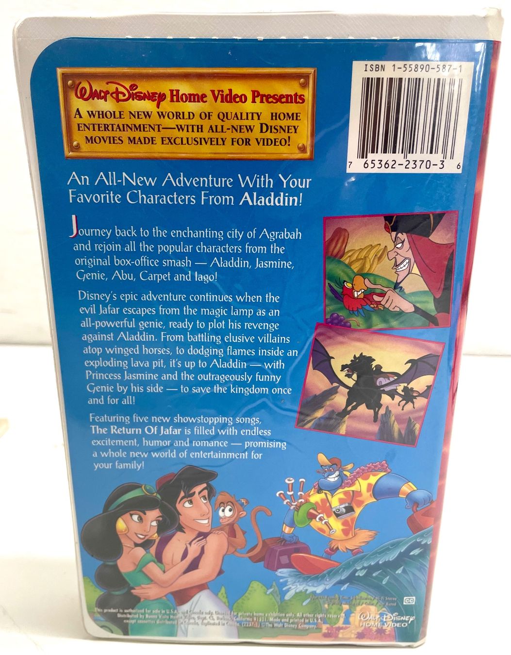 Tutti i VHS: Disney Jafars Return VHS US – Usato da Niederdorf venduto da LeptonAG 1