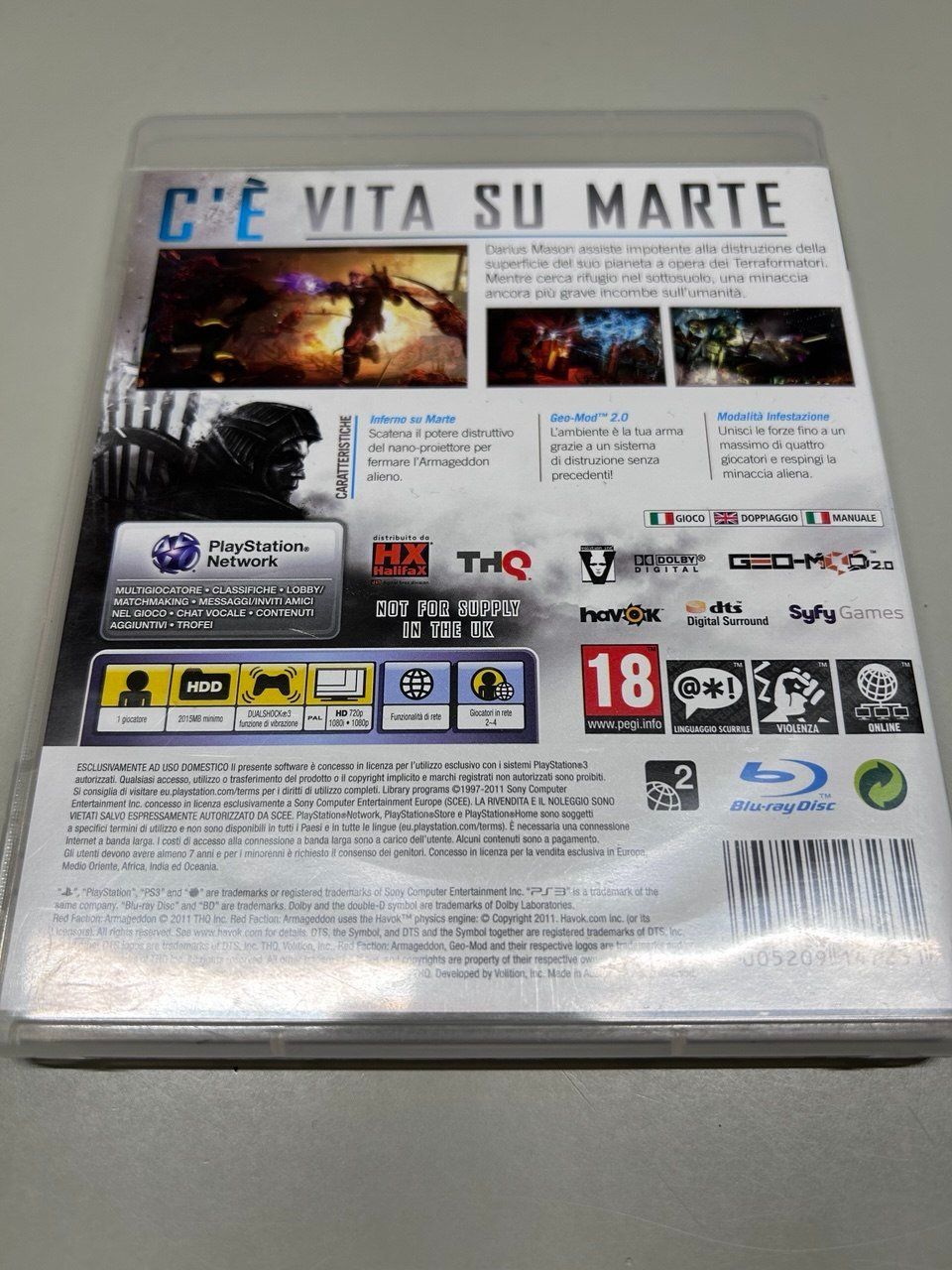 Giochi: Red Faction: Armageddon per PS3 – Usato da Giubiasco venduto da LorisVale 1