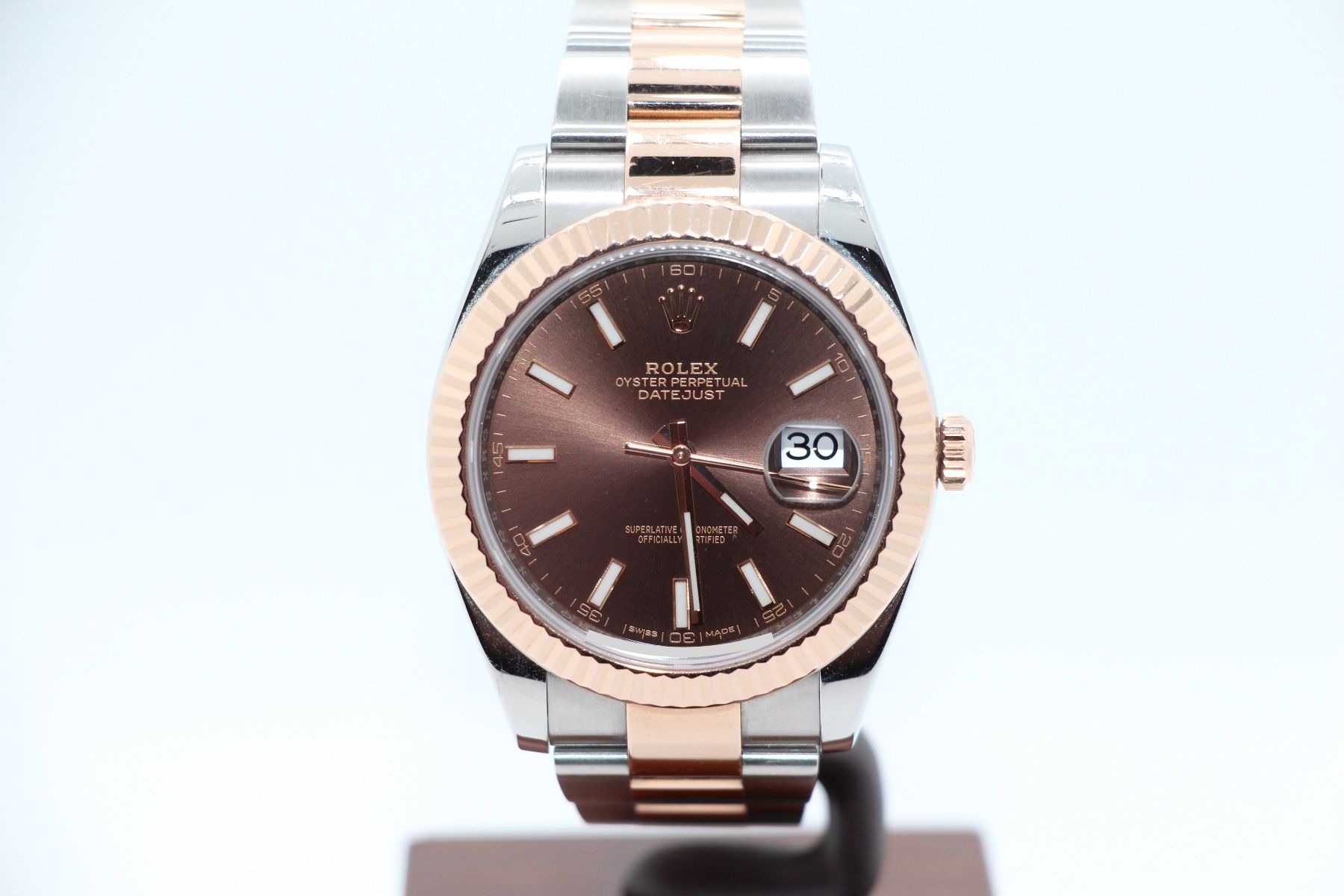 Rolex Orologi: Rolex Datejust 41 Stahl/Everose Chocolate Ref. 126331 – Usato da Zug venduto da eMDi_Collection 2