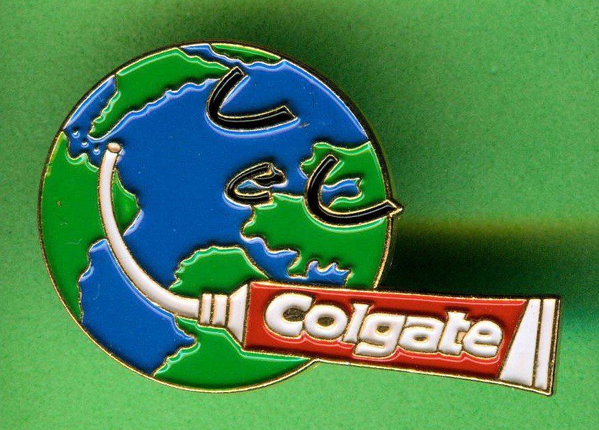 Placchette & Badge: Colgate  Zahnpasta – Usato da Winterthur venduto da Sammleroase