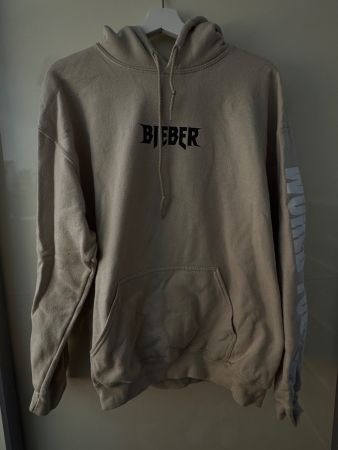 Justin Bieber Purpose Tour Hoodie Sand Vintage