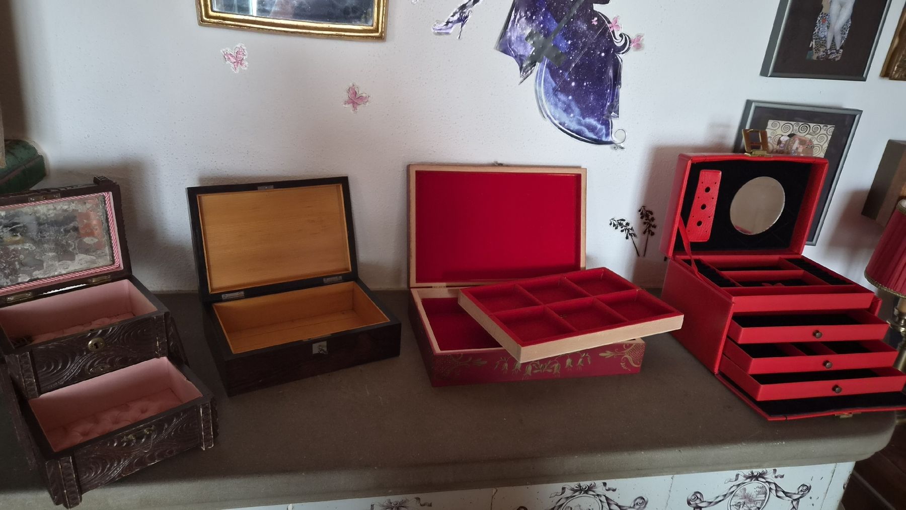 Portagioie: Schmuck Schatouillen Riesensammlung  – Usato da Kölliken venduto da Upcycling-by-Mc-TAM 5