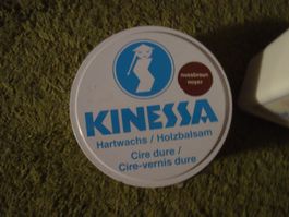 KiNESSA Hartwachs 2 Dose a 500ml nussbaum Made W.Germany