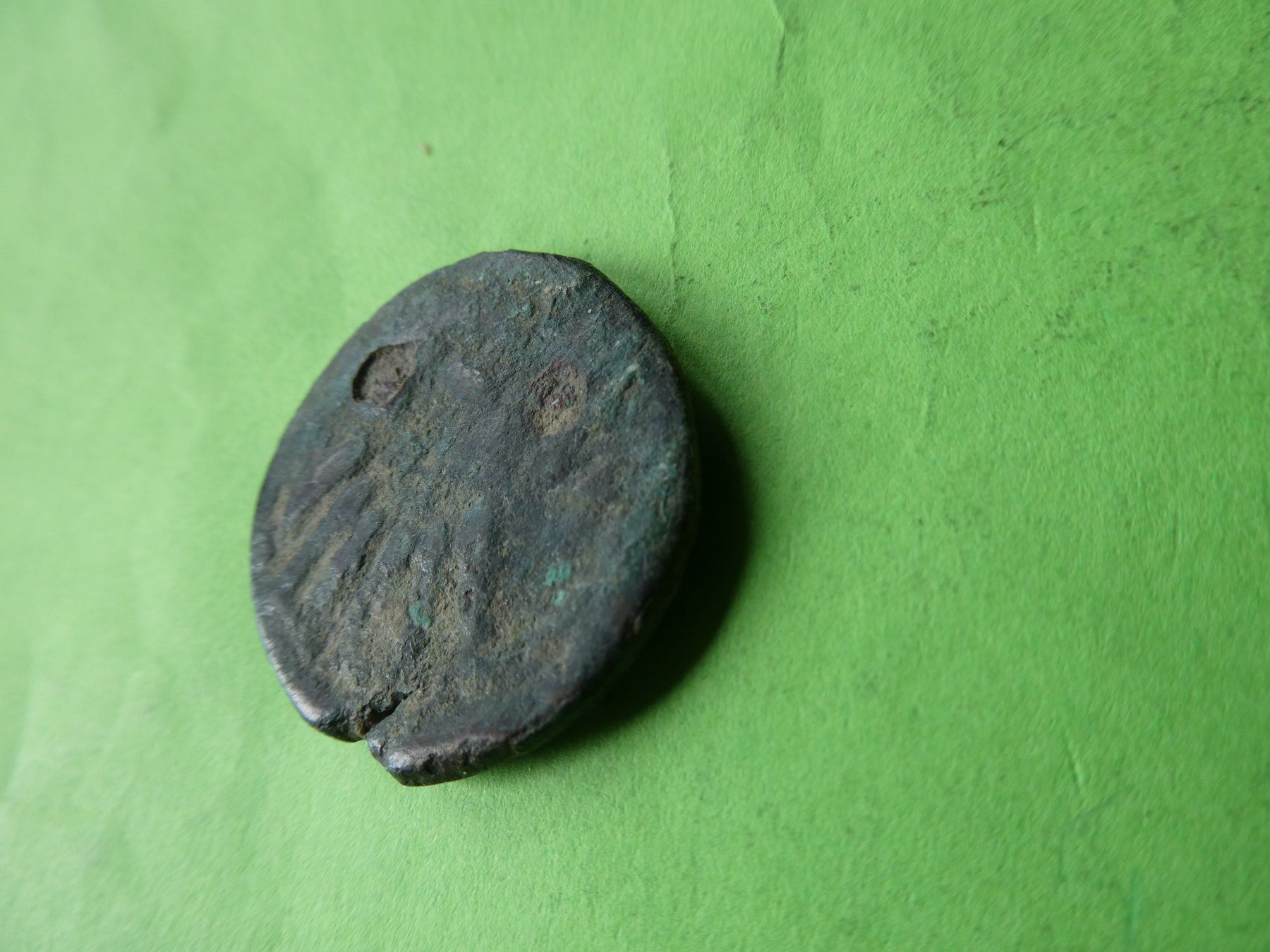 Toutes les monnaies: grosse uralte Bronzemünze 27 mm     9.26 g – D'occasion à Hinterforst par Rohusri 1