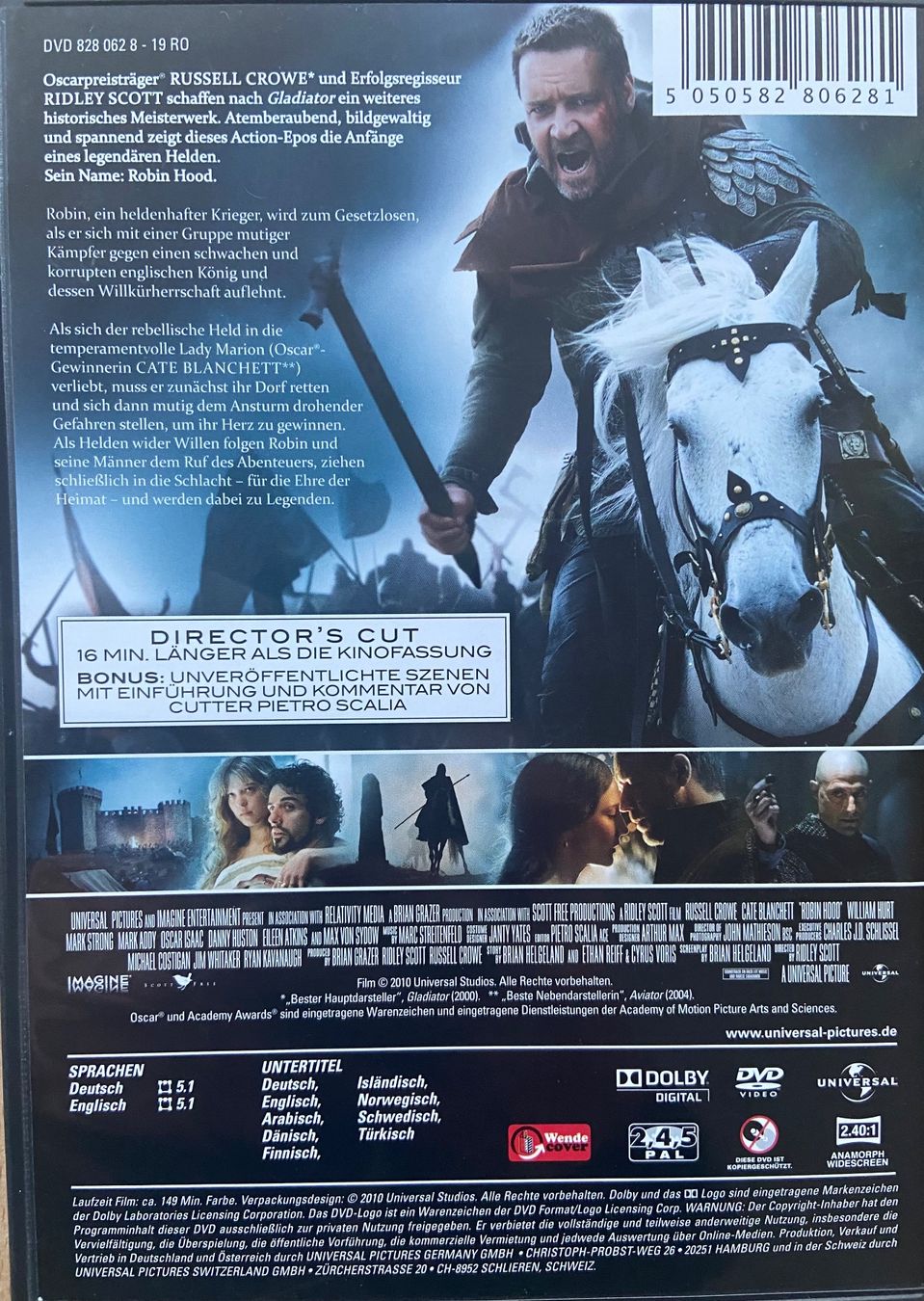 Tutti i DVDs: Robin Hood – Usato da Widnau venduto da ama_7xzk 1