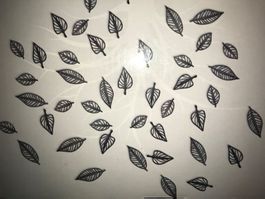 Umbra Wand Dekoration Wall Decor 24er Set Blätter Blatt