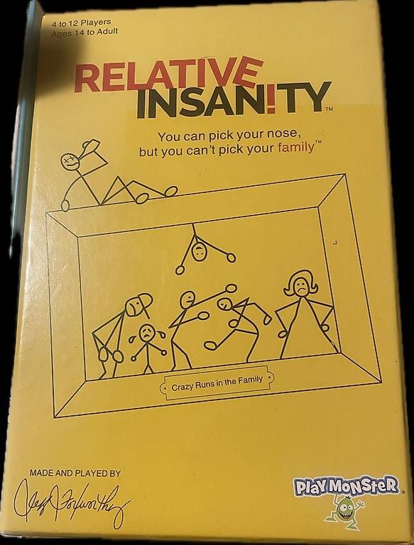 Giochi: Lustiges Spiel - Relative Insanity – Usato da Kirchdorf AG venduto da Powhatan