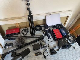 Podcast/Streaming/Audio Equipment (Elgato, Shure, ZoomF3)
