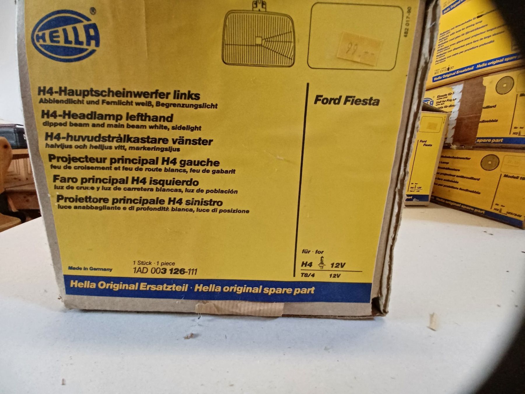 Ford Phares: Scheinwerfer Ford Fiesta – D'occasion à Immensee par bubi19 2