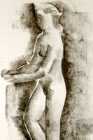 RODOLPHE THEOPHILE BOSSHARD (Schweiz, 1889-1960), Akt, 1913