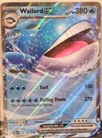 Pokémon – Wailord ex 🇺🇸 - PBL-016 - Pitch Black