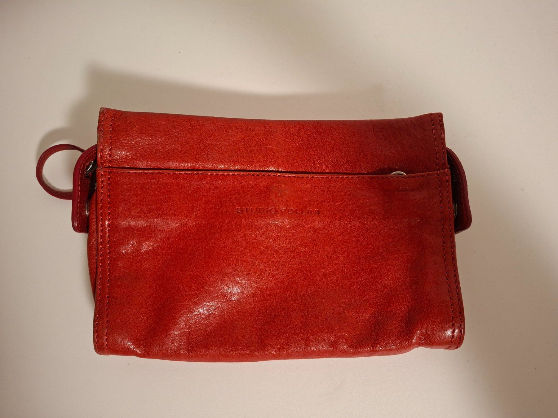 Borse da donna: Pollini Leather Bag, Red, Stylish, Summer Bag! – Usato da Zürich venduto da oli_p8cc 7