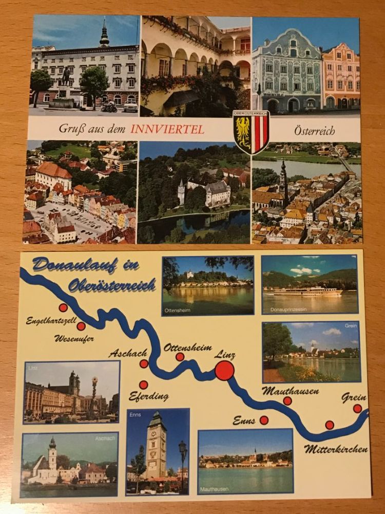 Cartoline postali: 2x Postkarten Österreich – Usato da Luzern venduto da mey_s13
