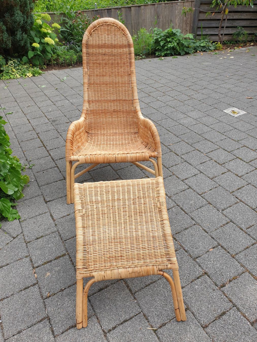 Poltrone: Wicker Rattan Armchair 80's – Usato da rebstein venduto da spacy73 3