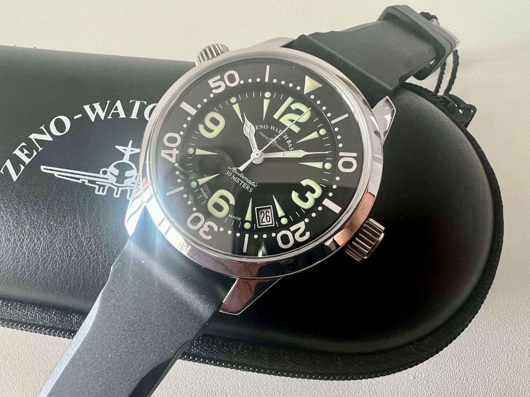 Zeno Orologi: ZENO Fellow Automatic, with inner rotating bezel, SRP 800.- – Nuovo e nell'imballaggio originale da Le Mont-sur-Lausanne venduto da LycaGallery 8