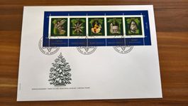 FDC Sonderblock Weihnachten 2004, Format E6
