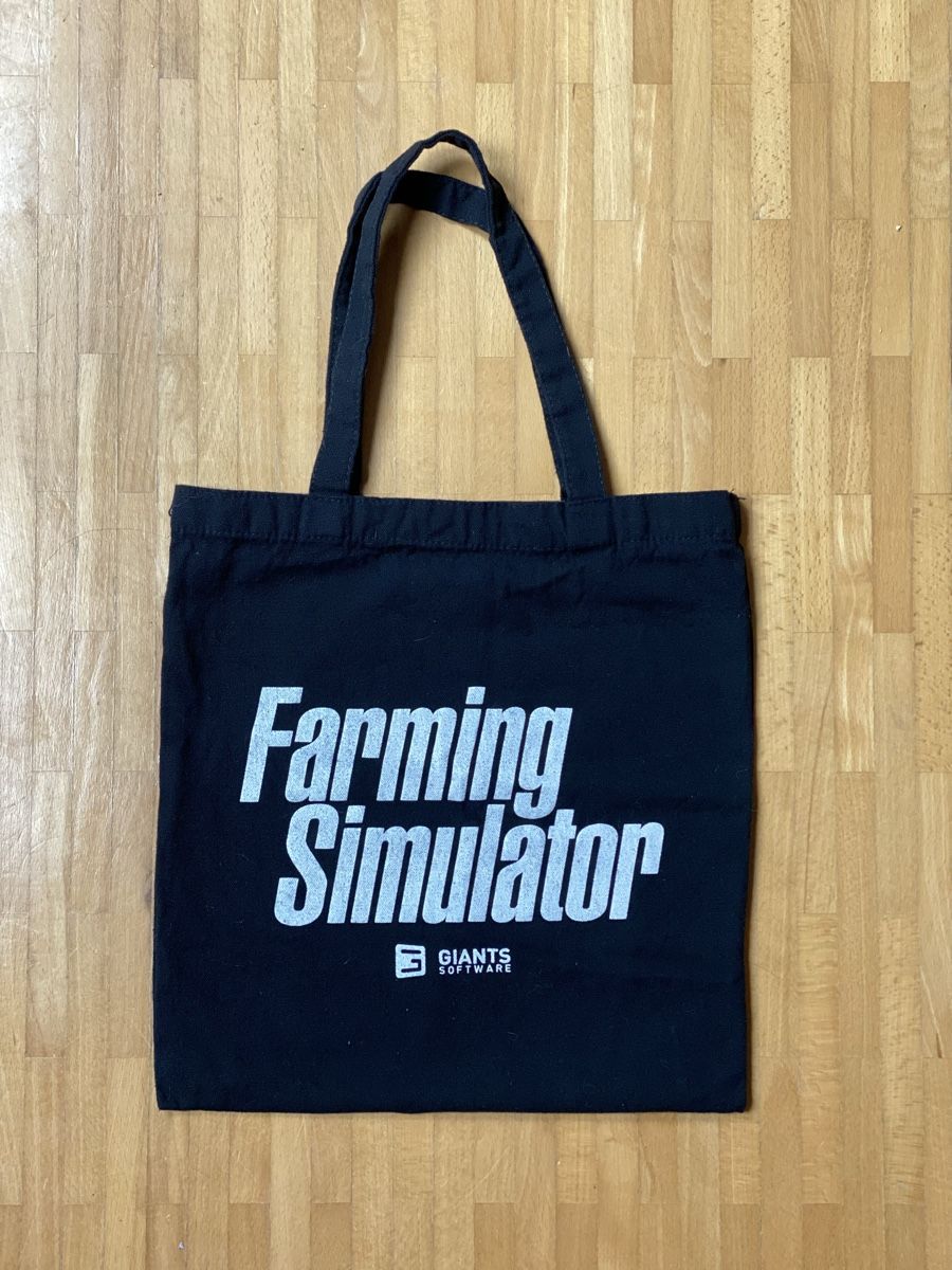 Borse: Farming Simulator Tasche Schwarz GIANTS SOFTWARE Stoffbeutel – Nuovo (secondo la descrizione) da Hochwald venduto da _biene_ 2