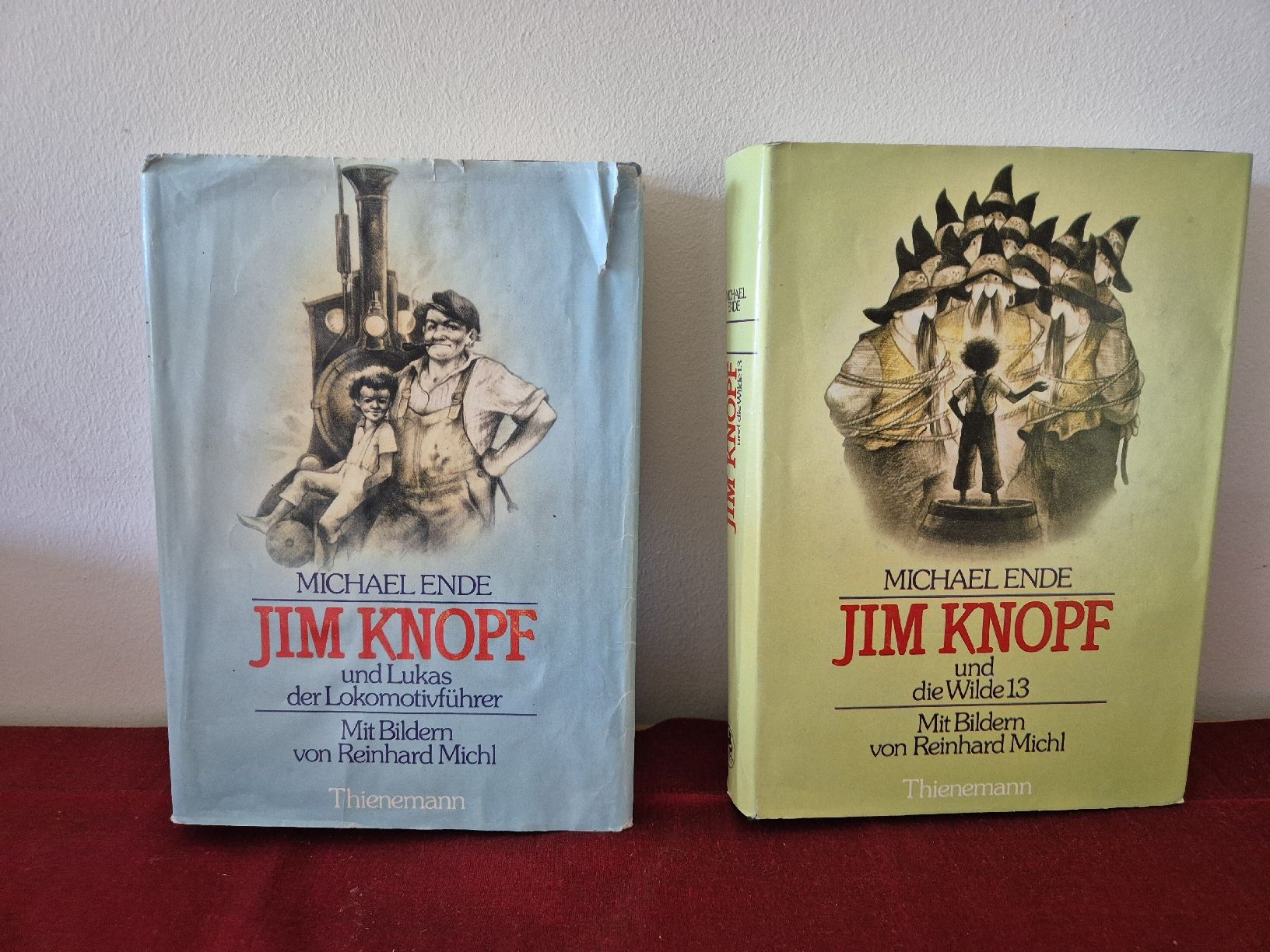 Libri: Michael Ende Jim Knopf 2Bücher – Usato da Oberdiessbach venduto da Finland1977
