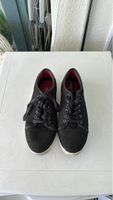Schwarze Stoffschuhe Grösse 42 - ideal für den Sommer!