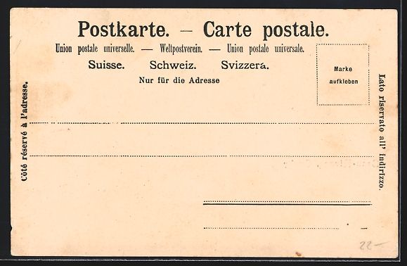 Ansichtskarten: AK Ouchy, Beau-Rivage – Gebraucht aus Berlin von bartko-reher 1