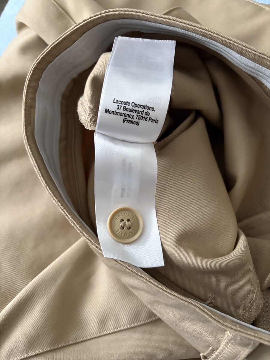 Lacoste Pantaloni: Lacoste Stoffhose – Nuovo (secondo la descrizione) da Jona venduto da Flexer02 7