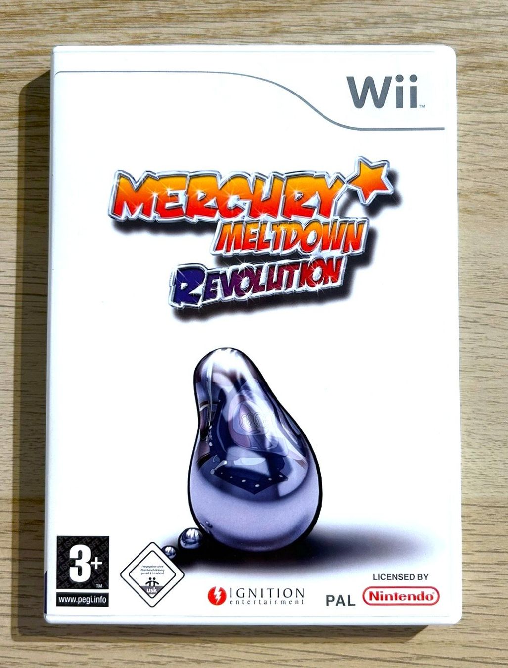 Nintendo Giochi: Mercury Meltdown Revolution Nintendo Wii – Usato da St. Gallen venduto da Alpine.Arcade
