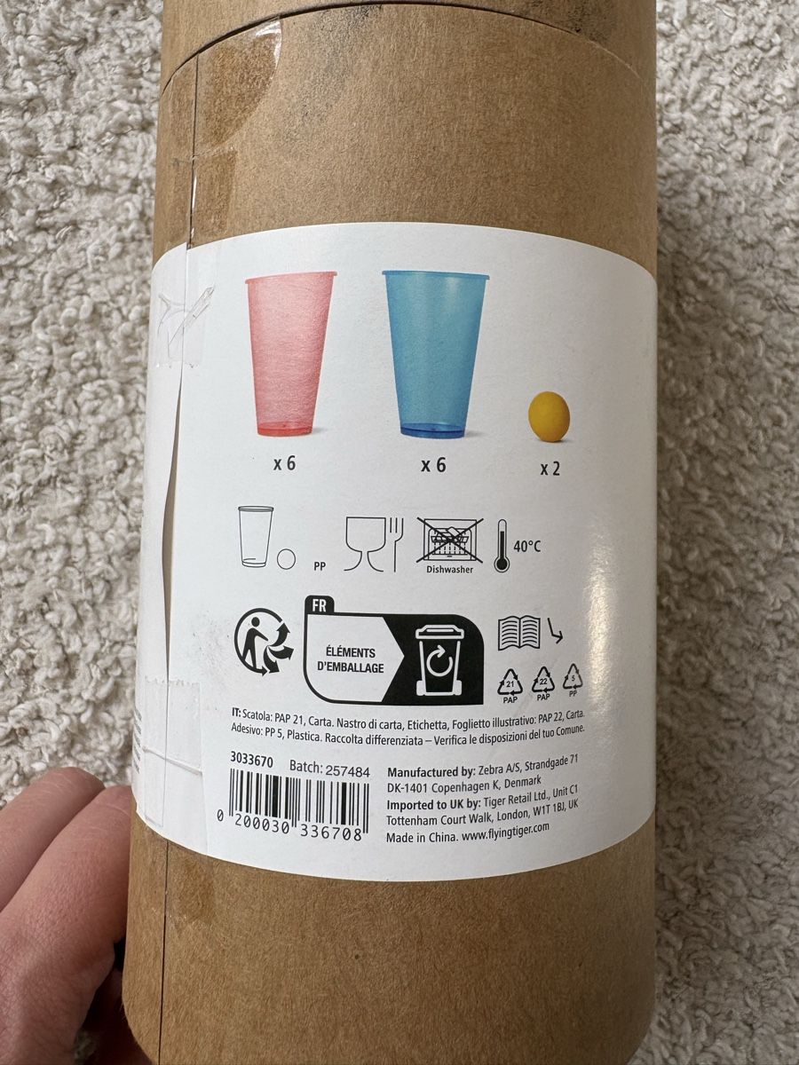 Jeux: Reusable beer Pong Game - Never used  – Neuf avec emballage d'origine à Dübendorf par noe_9mkd 1