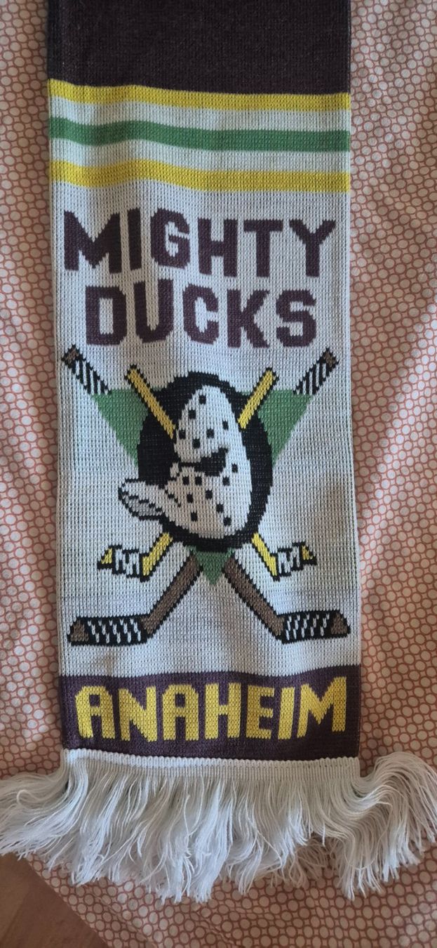 Foulard & Sciarpe: Écharpe NHL Anaheim Mighty Ducks – Usato da Ponthaux venduto da Zorg87
