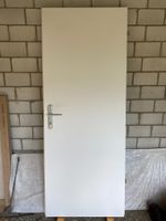 Innentür weiss mit Griff 200x80x4cm