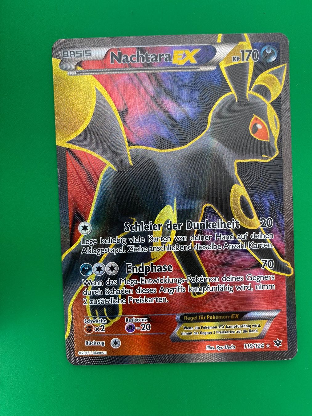 Pokémon Carte collezionabili: Nachtara EX (FCO 119) – Usato da Wermatswil venduto da finest112