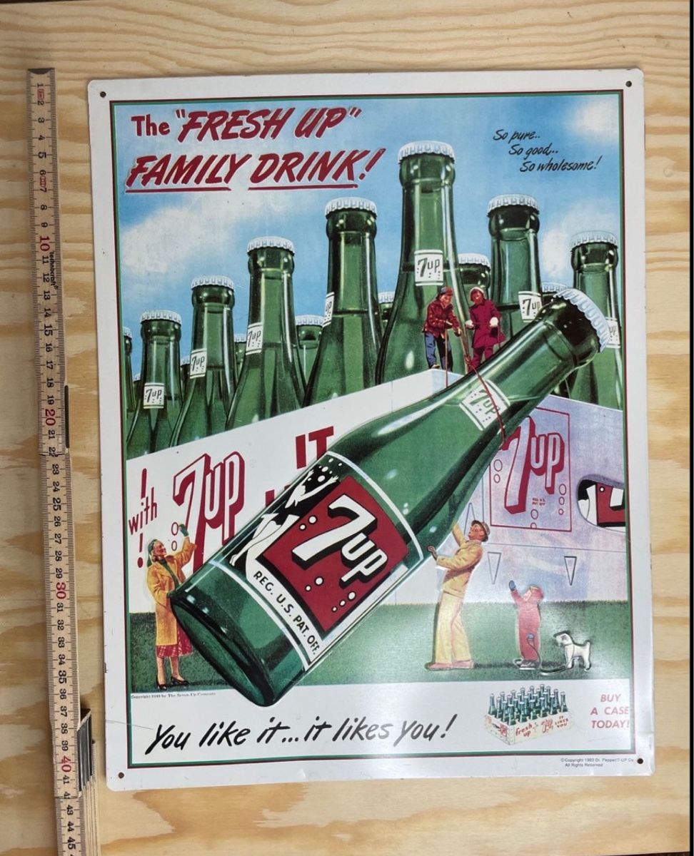 Schilder: 7up Retro Schild – Gebraucht aus Schliern b. Köniz von Trebesch 2