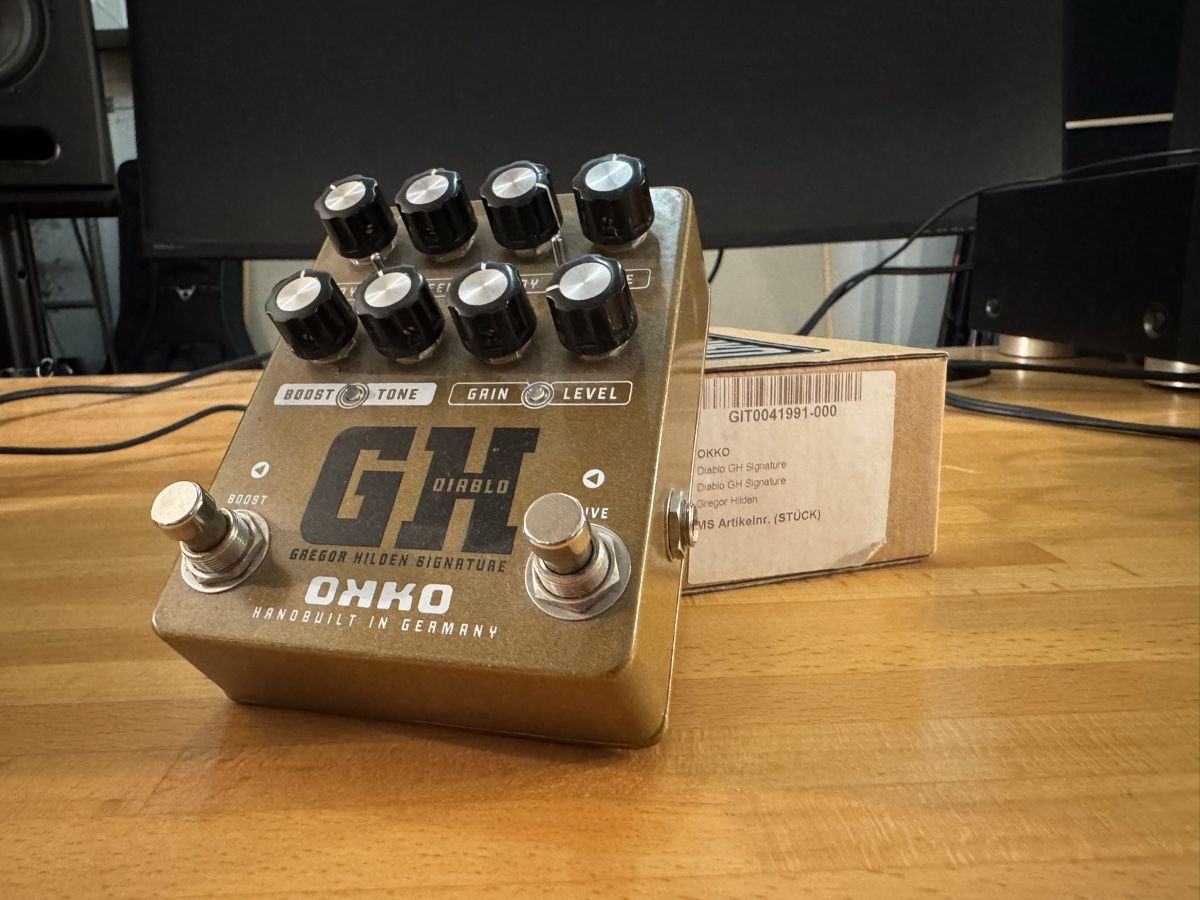 OKKO GH Diablo Gregor Hilden Signature Pedal -Top! 50 (Gebraucht 