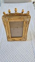 Fotorahmen im Barockstil, gold, Krone Bilderrahmen 15 x 23
