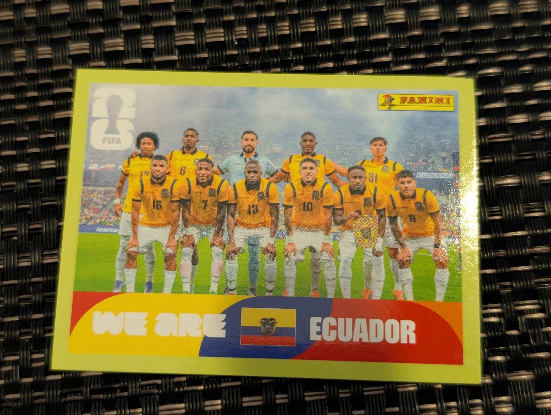 Panini Carte collezionabili: STicker WM 2026 Mannschaft ECUADOR – Nuovo (secondo la descrizione) da Wangen SZ venduto da Bouti0