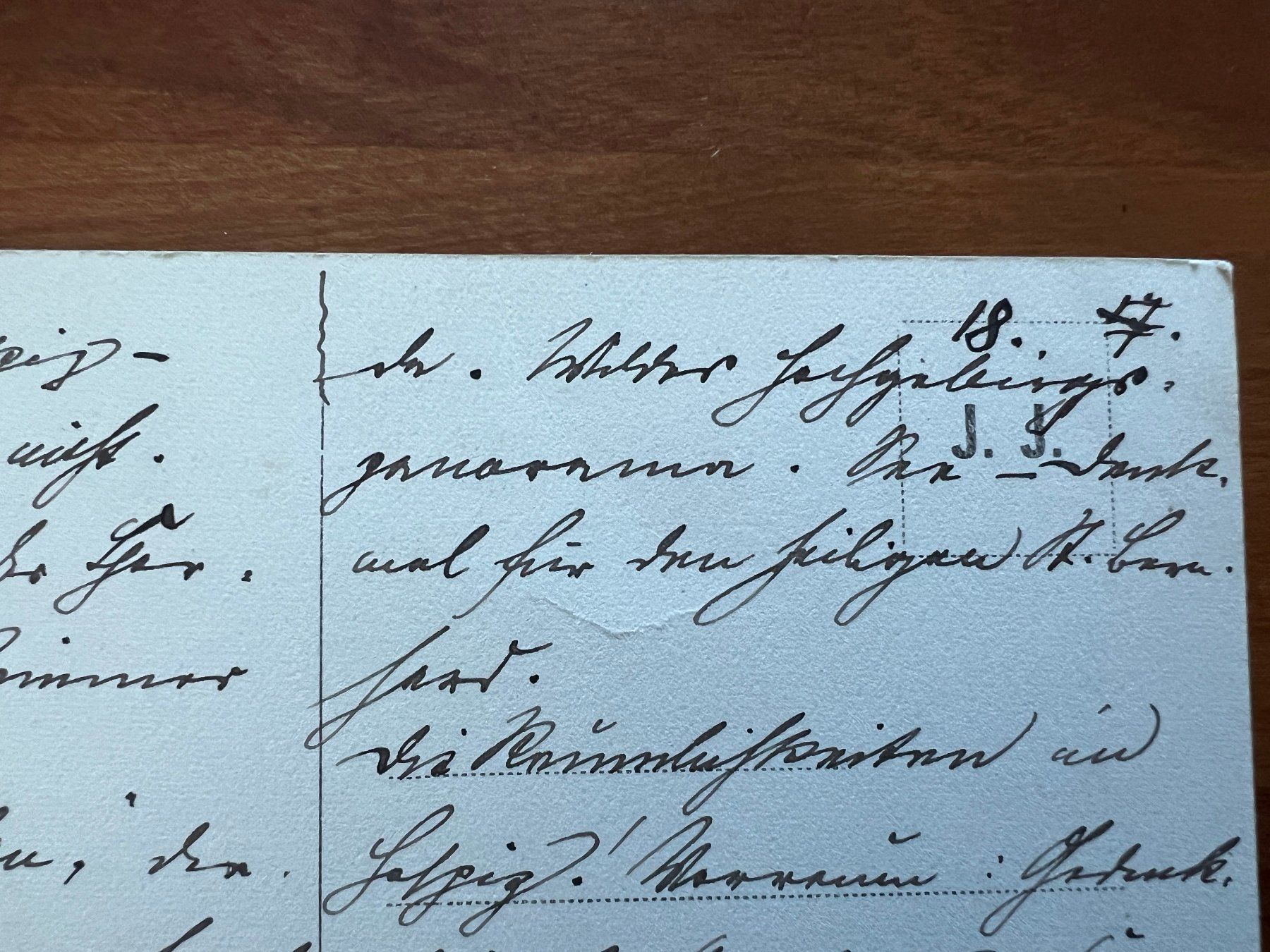 Ansichtskarten: AK  1917 St. Bernard    (G2003) – Gebraucht aus Hinwil von Sidi4 1