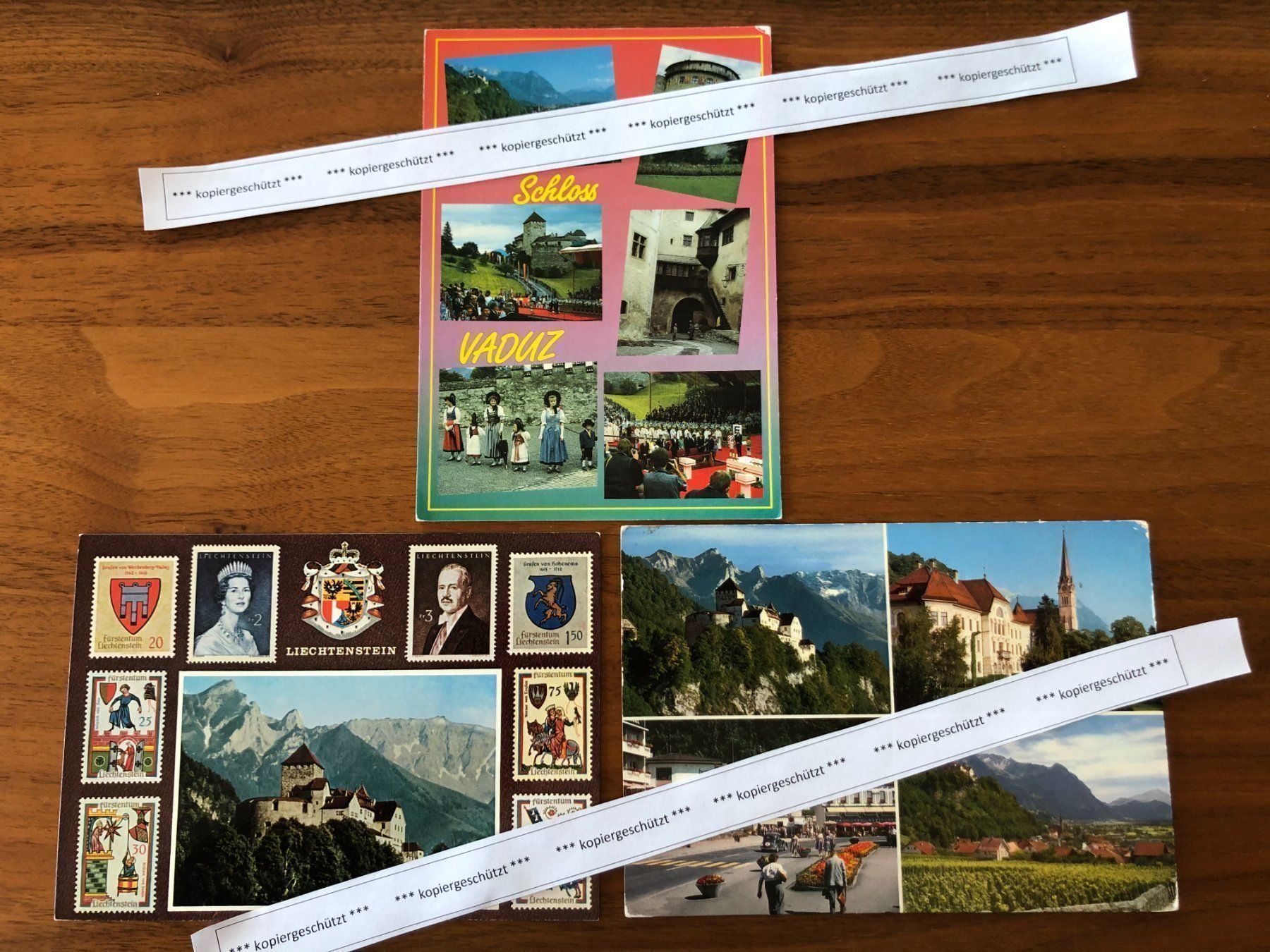 Cartoline postali: Schloss Vaduz Lichtenstein AK – Usato da Hefenhofen venduto da Bierinder